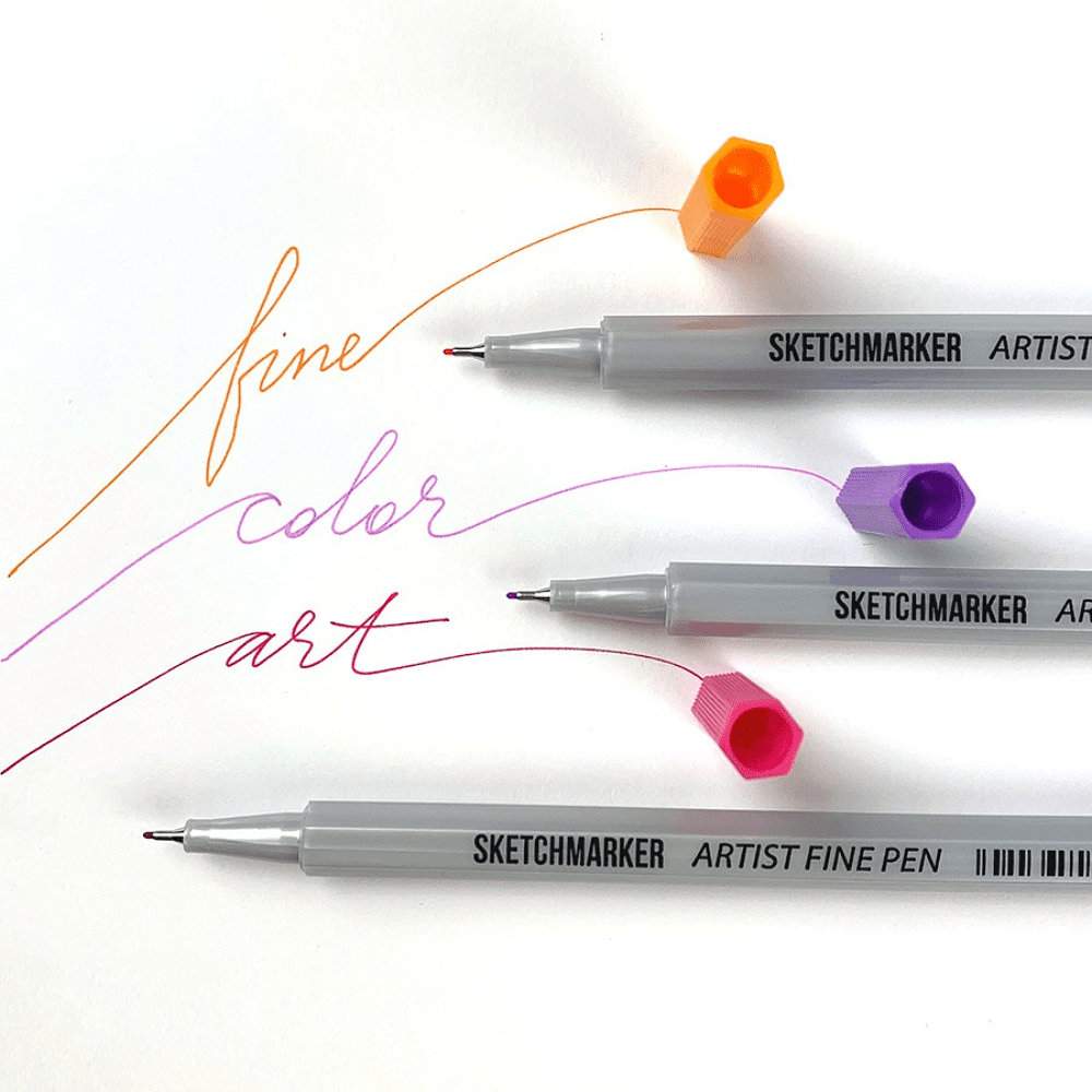 Ручка капиллярная "Sketchmarker", 0.4 мм, манго - 3
