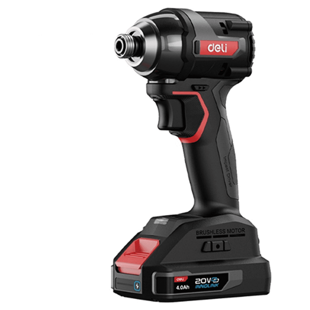 Аккумуляторный винтоверт Deli RS EDE-QZ20-1A4, 20 В, 200 Нм, 1 АКБ, 4 Ач, З/У 2А, коробка