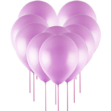 Шар воздушный "Macaroon Pastel", 10 шт, розовый