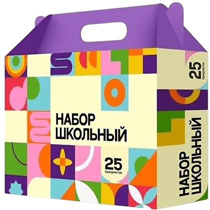 Набор школьно-письменных принадлежностей "Вундеркинд", 25 предметов