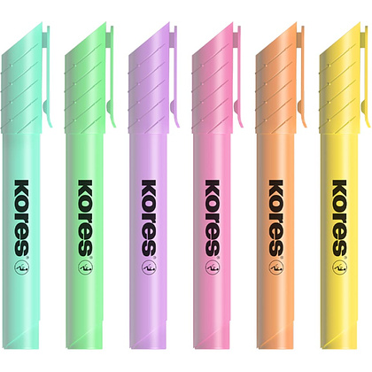 Набор маркеров текстовых "HighLiner Plus", 6 шт, ассорти - 2