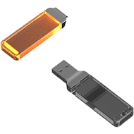 USB Flash накопитель 2.0 16 Gb ZC-005, пластик, металл, оранжевый