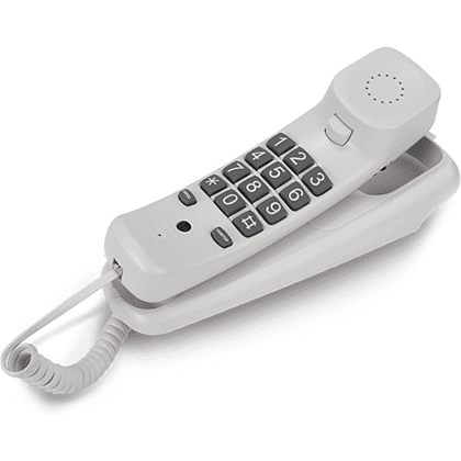 Телефонный аппарат Texet "TX-219", светло-серый