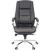 Кресло для руководителя "Kron", экокожа, металл, черный - 2