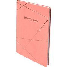 Блокнот "20D076", А5, 96 листов, розовый