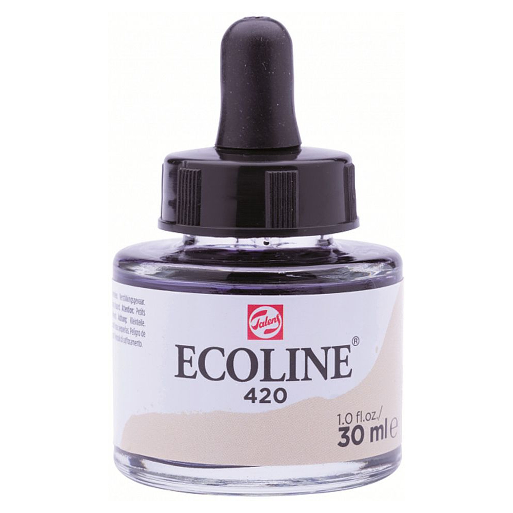 Жидкая акварель "ECOLINE", 420 бежевый, 30 мл