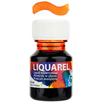 Акварель жидкая "Liquarel", 113 оранжевый, 30 мл