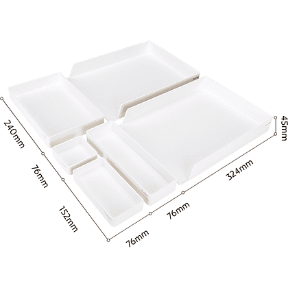 Набор настольный "Nusign", белый - 3