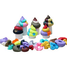 Ластик "IWAKO Puzzle Poop"