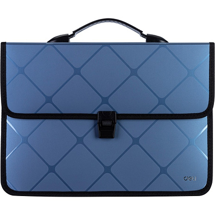 Портфель на 2 деления Deli, пластик, 2, ассорти - 4