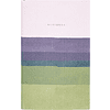 Блокнот "Stripes mauve", А5, 96 листов, линейка, розовый, зеленый, срез разноцветный - 2
