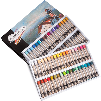 Пастель масляная "Малевичъ" профессиональная, 72 цвета - 7