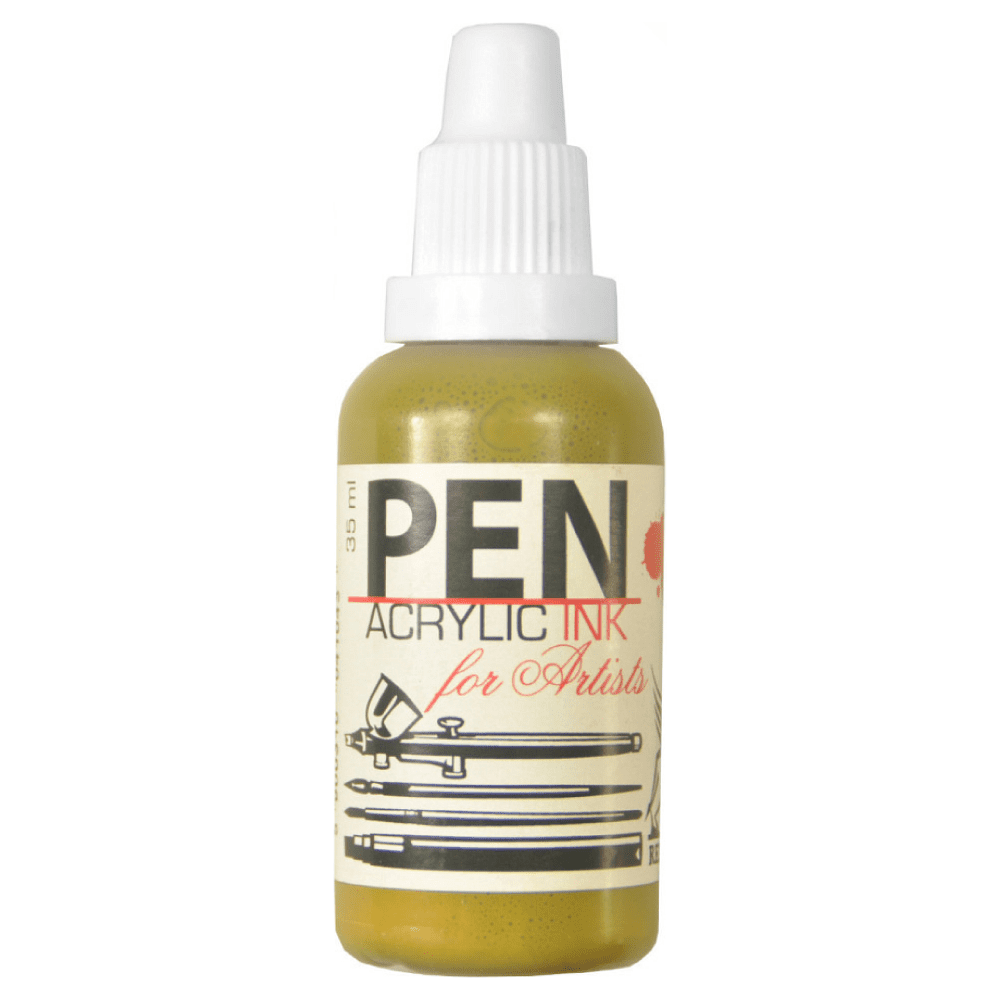 Акрил жидкий "Acrilic Ink", 14 охра