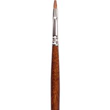 Кисть "Escoda Versatil Brush L/H", синтетика, темно-коричневый, плоская, №4