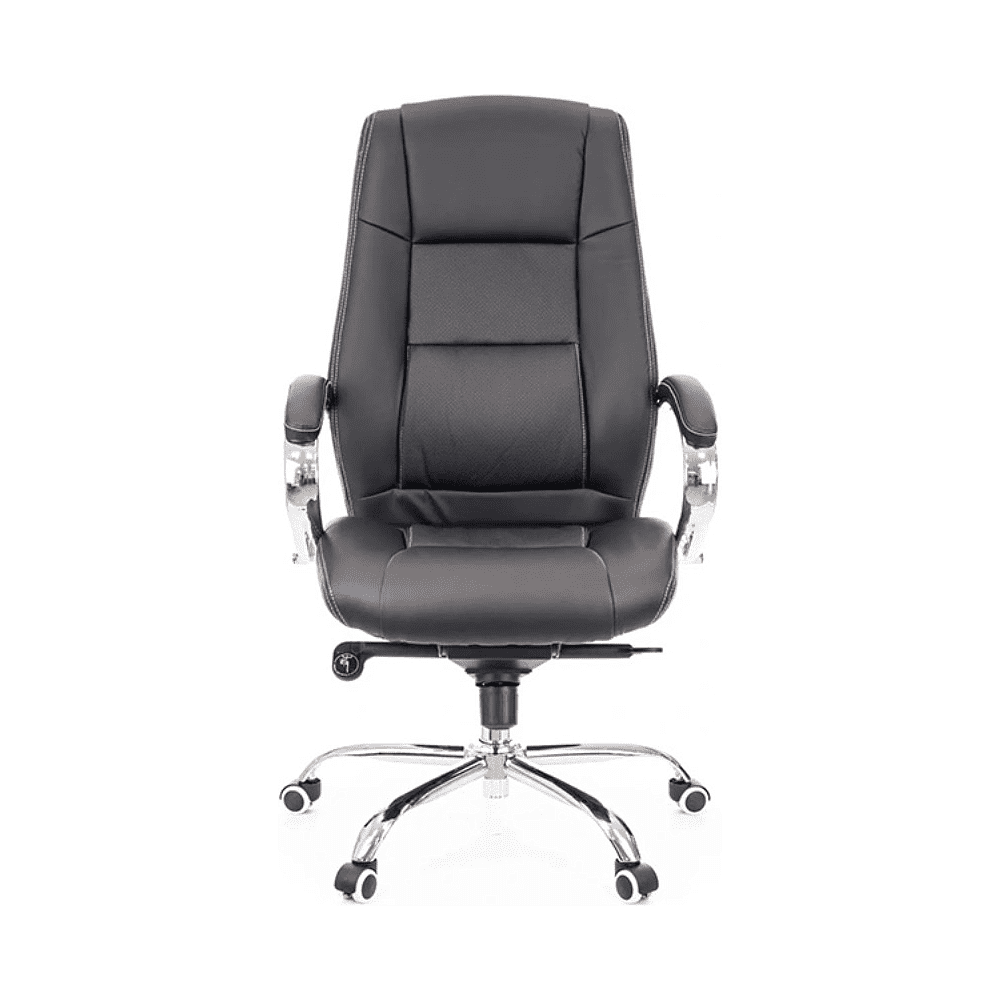 Кресло для руководителя "Kron", экокожа, металл, черный - 2