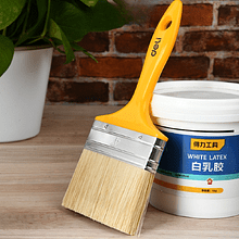 Кисть малярная Deli YS EDL509156, плоская, 4"-100 мм, смешанная щетина