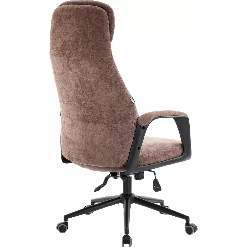 Кресло компьютерное EVERPROF Otto, Black ткань, коричневый, металл, корпус черный - 4