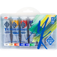 Краски темперные "Мастер Класс базовые цвета" набор 6 цветов