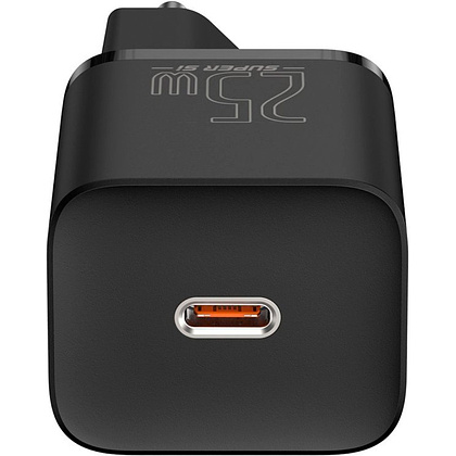 Сетевое зарядное устройство Baseus "TZCCSUP-L01", Super Si Quick Charger Type-C 25W, черный - 5