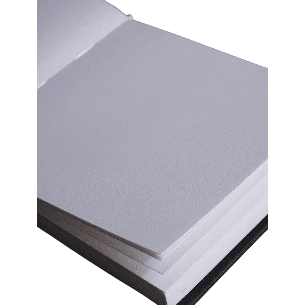Скетчбук для графики "GrafArt white", 40 листов, 12х12 см, 160 г/м2, черный - 4