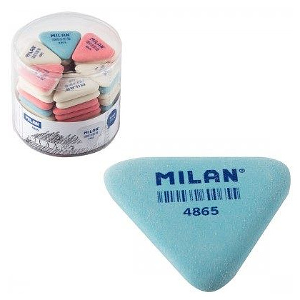 Ластик Milan "4865", 1 шт, ассорти - 3