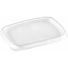 Крышка пластиковая для контейнера для салата, 500 мл, 175x130x13.5 мм