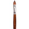 Кисть "Escoda Versatil Brush L/H", синтетика, темно-коричневый, плоская, №16 - 2