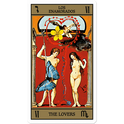 Карты на иностранном языке "Dali. Tarot" - 7