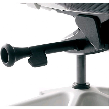 Кресло для руководителя Bestuhl "J1", сетка, ткань, пластик, серый  - 12