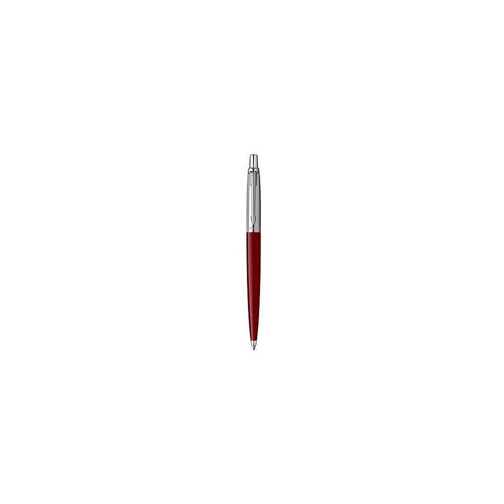 Ручка шариковая автоматическая "Parker Jotter Kensington Red CT", 0.7 мм, красный, серебристый, стерж. синий - 2