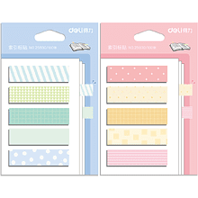 Закладки бумажные клейкие "Deli", 12x44 мм