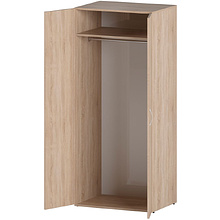 Коллекция Столица шкаф для одежды С-016, 800х592х1880 мм, дуб сонома