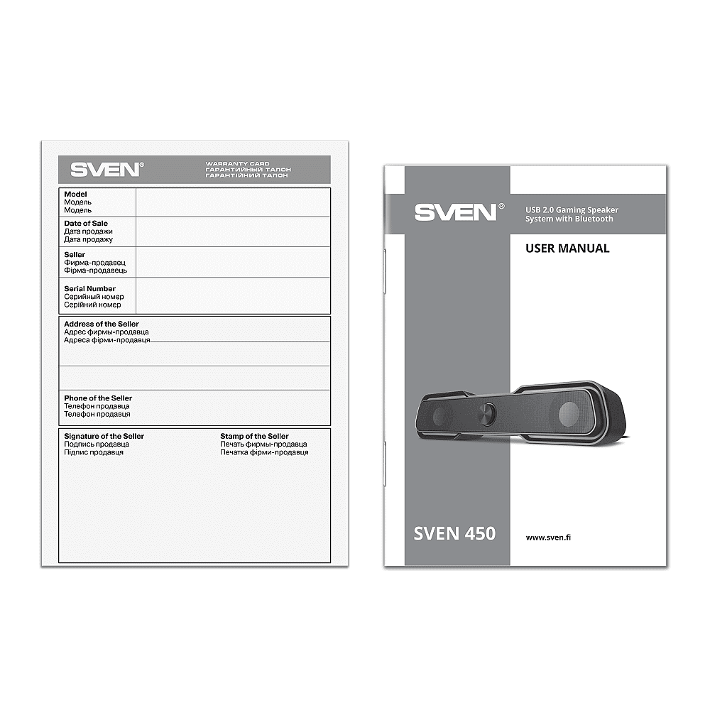 Акустическая система Sven 450 Black - 6