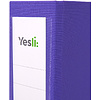 Папка-регистратор "Yesli:", А4, 75 мм, ПВХ, фиолетовый - 2