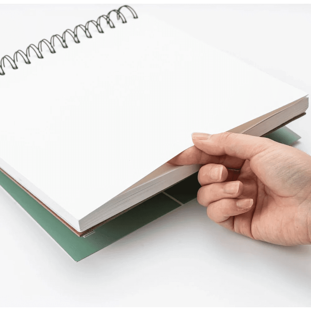 Скетчбук "Himi", 21.6x21.6 см, 160 г/м2, 50 листов, зелёный - 13