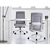 Кресло компьютерное SitZone E-VL002B, сетка, ткань, пластик, черный - 17