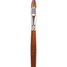 Кисть "Escoda Versatil Brush L/H", синтетика, темно-коричневый, плоская, №12