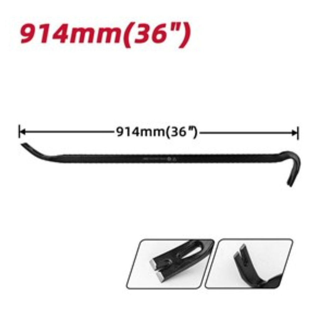 Лом-гвоздодер "Deli" 900 мм, усиленный