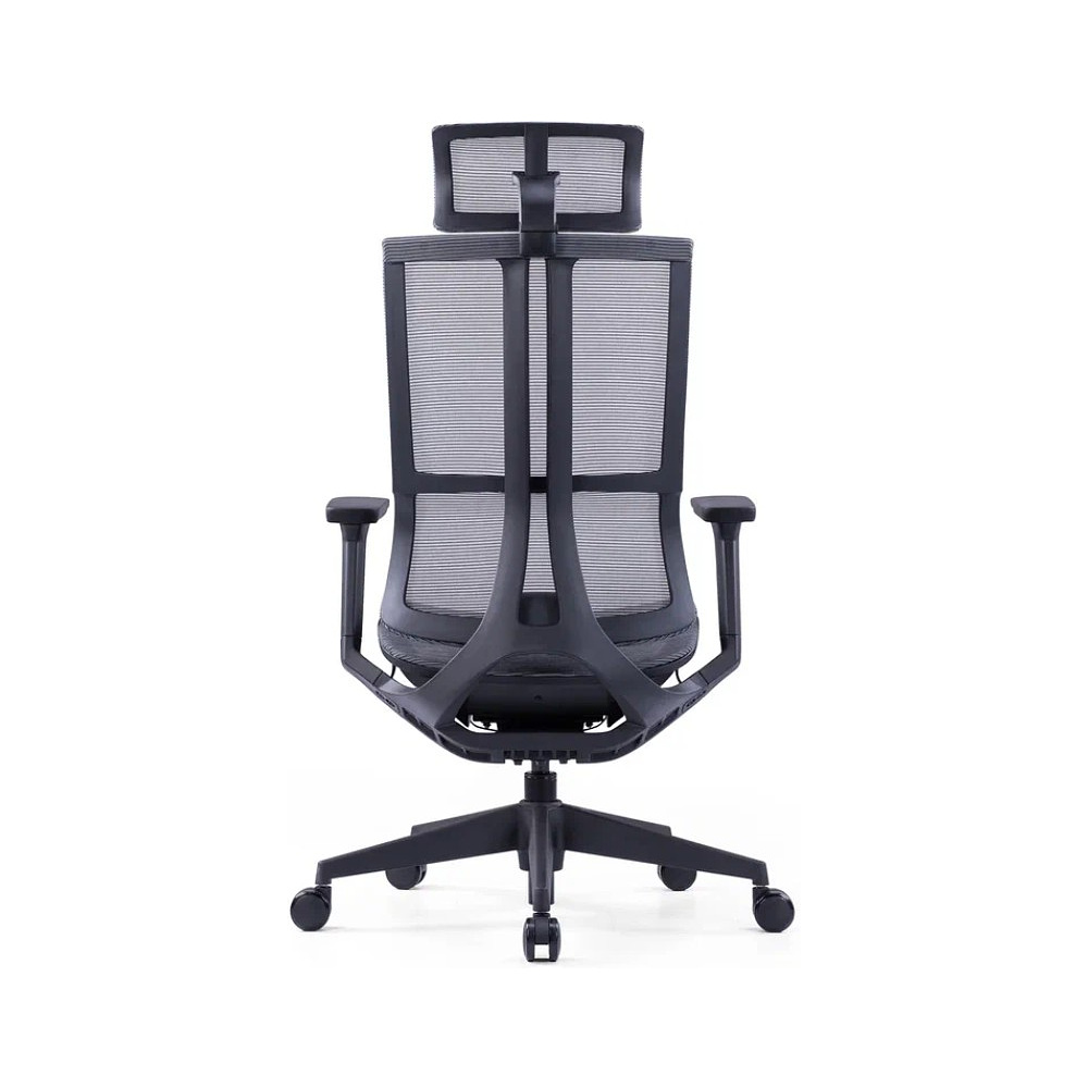 Кресло для руководителя SitZone E-303-001A-P1-BK сетка, черный - 4