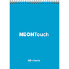 Блокнот "НеонТач-Микс", А7, 40 листов, клетка, ассорти - 7