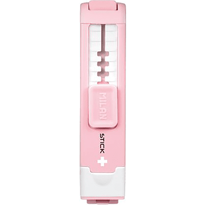 Ластик-точилка Milan "STICK +", розовый