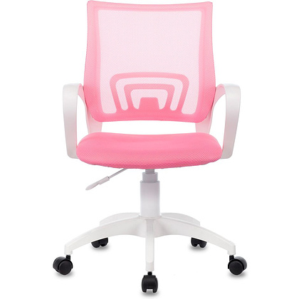 Кресло Бюрократ "CH-W695NLT", пластик, ткань, розовый TW-06A TW-13A - 4