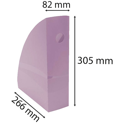 Модуль для бумаги вертикальный Exacompta "Aquarel", лиловый - 4