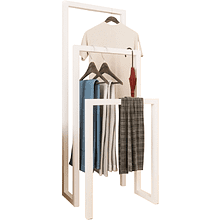 Вешалка напольная ALLERD 120 GEON, белый муар