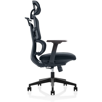 Кресло для руководителя SitZone U-062A сетка, пластик, черный, -30% - 3