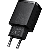 Сетевое зарядное устройство Baseus "CCXJ-B01", Compact Quick Charger USB+Type-C 20W, черный - 2