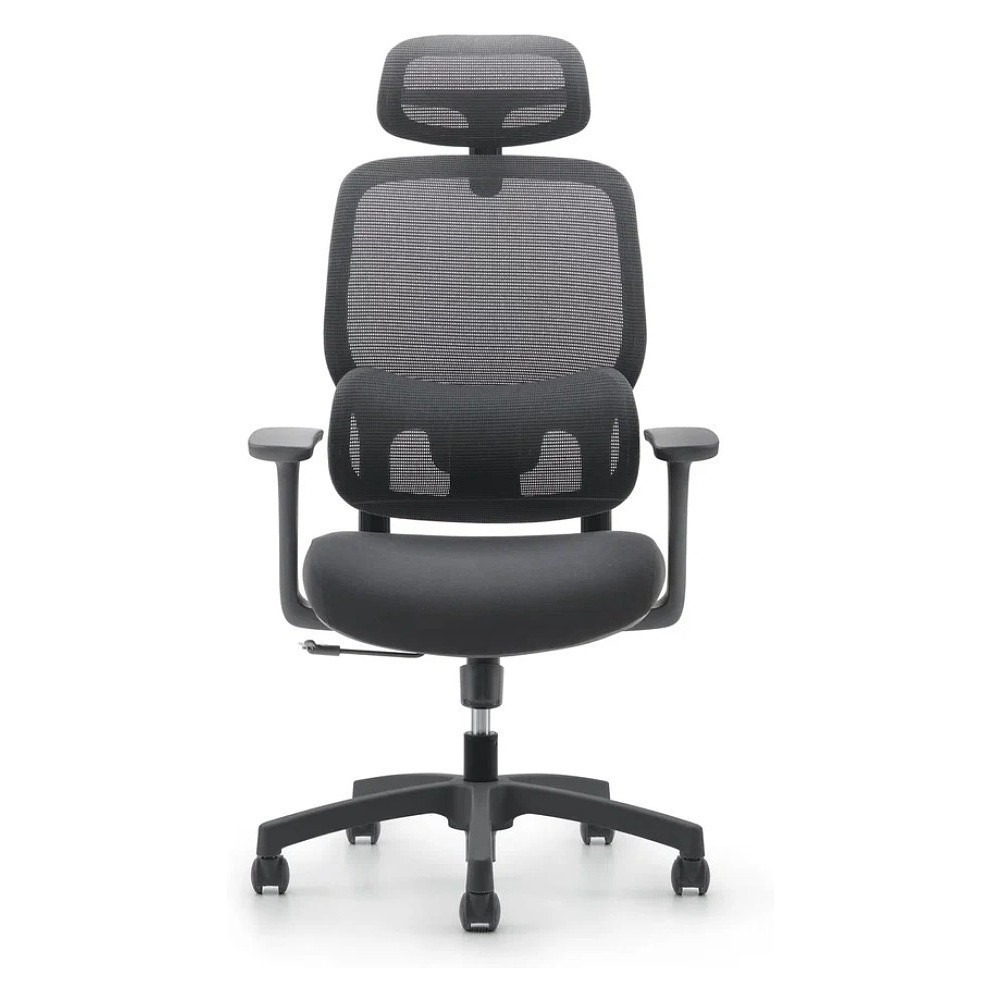 Кресло для руководителя SitZone U-073A сетка, ткань, пластик, черный, -30% - 2