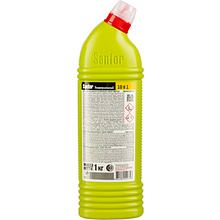 Средство чистящее для сантехники "Sanfor Универсал Лимонная свежесть", 1000 мл