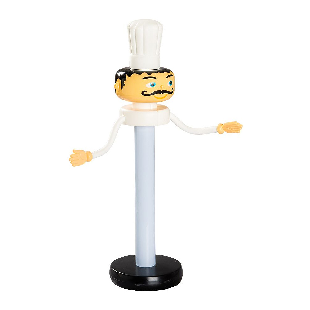 Держатель для бумажных полотенец "CHEF2", пластик, белый