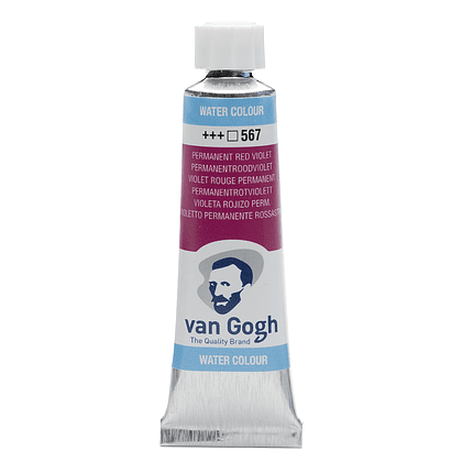 Краски акварельные "Van Gogh", 567 красно-фиолетовый прочный 10 мл, туба